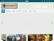 Tablet Screenshot of mayarte.com